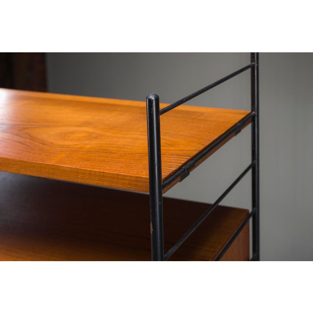 1960s Vintage Teak Modular Wall Unit from WHB, Germany, 1960s For Sale - Image 5 of 18