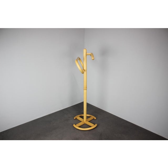 Vintage Bentwood Clothes Valet Stand from Ton, Former Czechoslovakia, 1980s For Sale - Image 3 of 9