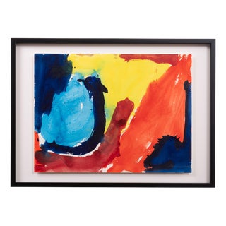 Friedrich Schiemann, Untitled, 1967, Ink & Watercolor, Framed For Sale