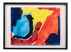 Friedrich Schiemann, Untitled, 1967, Ink & Watercolor, Framed