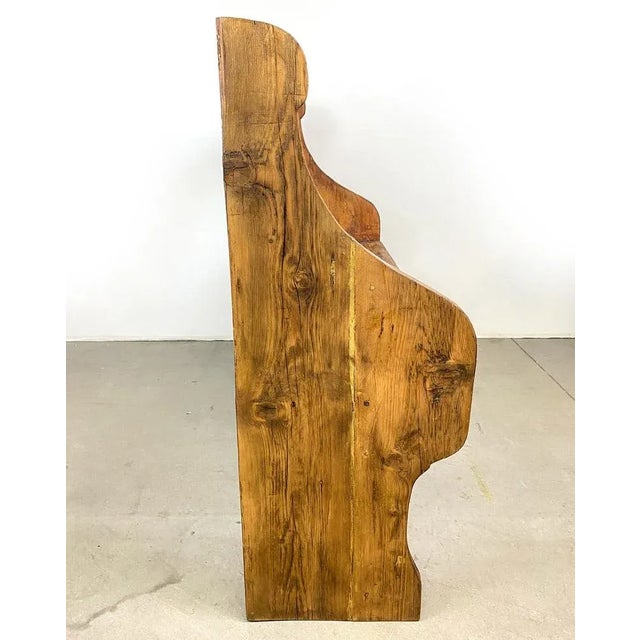 Vintage Swedish Chapel Bench For Sale - Image 4 of 7