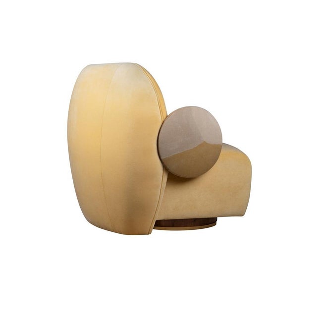 La Voix Armchair by Malabar For Sale - Image 4 of 18
