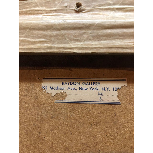 Paint David Aronson, Modernist Encaustic Painting Portrait Boston Expressionist For Sale - Image 7 of 7