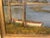 1930s Impressionist oil on board of winding lake with boat and trees. Unsigned, in original frame. Excellent condition,...