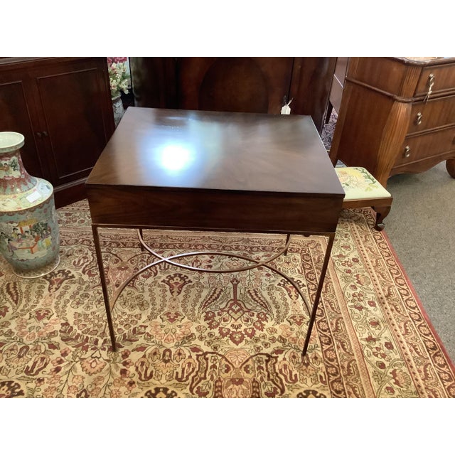 Stanley Furniture Contemporary Side Table For Sale - Image 4 of 7