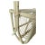 Cream Mid Century Modern Sculptural Bamboo Magazine Rack Holder, Franco Albini Style For Sale - Image 8 of 10