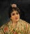 Adolfo Aguila Acosta Portrait of a Woman Oil on Panel For Sale - Image 4 of 9