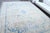 1970s Vintage Persian Handmade Wool Cotton Blue Area Rug For Sale - Image 4 of 11