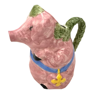 Williams-Sonoma Pink Piggy Water Pitcher