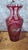 Large Bohemian Belle Époque Wheel-Cut Red Overlay Crystal Vase, 1890s For Sale - Image 4 of 7