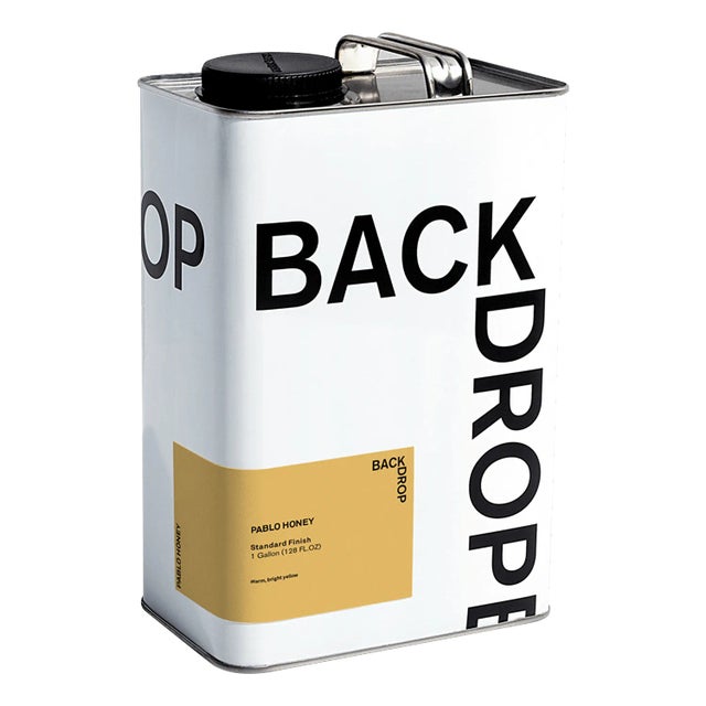 Not Yet Made - Made To Order BACKDROP Standard Finish Interior Paint in Pablo Honey (Warm, Bright Yellow) - 1 Gallon For Sale - Image 5 of 5