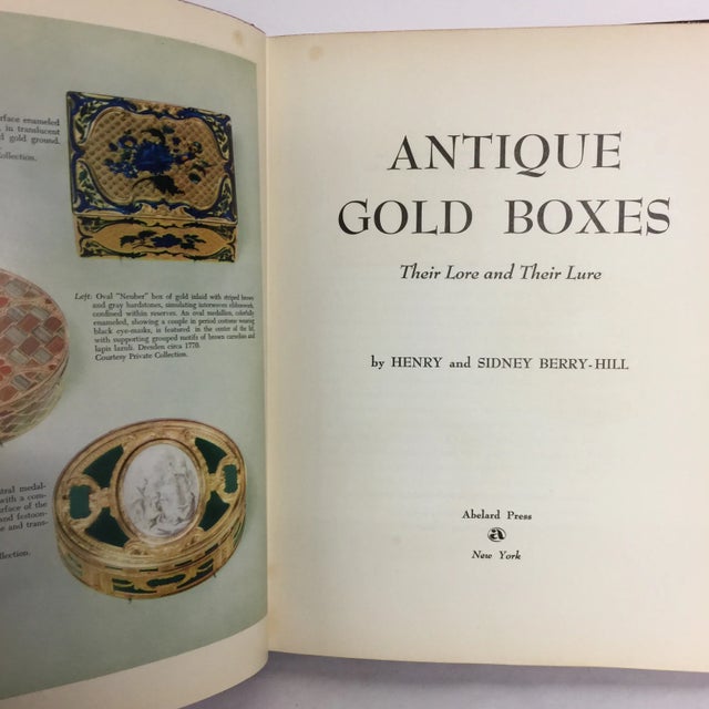 Antique Gold Boxes Henry and Sidney Berry-Hill, 1953 For Sale - Image 4 of 11