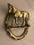 This lovely Vintage Horse Equestrian Brass Door Knocker From England is beautifully made and ready to hang on your front...