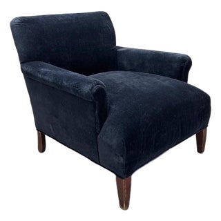 1940’s Baker Club Chair With New Fabric For Sale