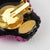 Richard Kerr Jeweled Clip Earrings Black and Fuchsia For Sale In Atlanta - Image 6 of 9