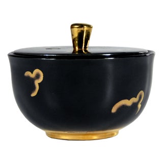 Art Deco Belgian Lidded Bowl, 1930s For Sale
