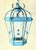 Vintage Style Solid Brass Verdigris Hanging Lantern - Restored & Rewired For Sale - Image 9 of 14