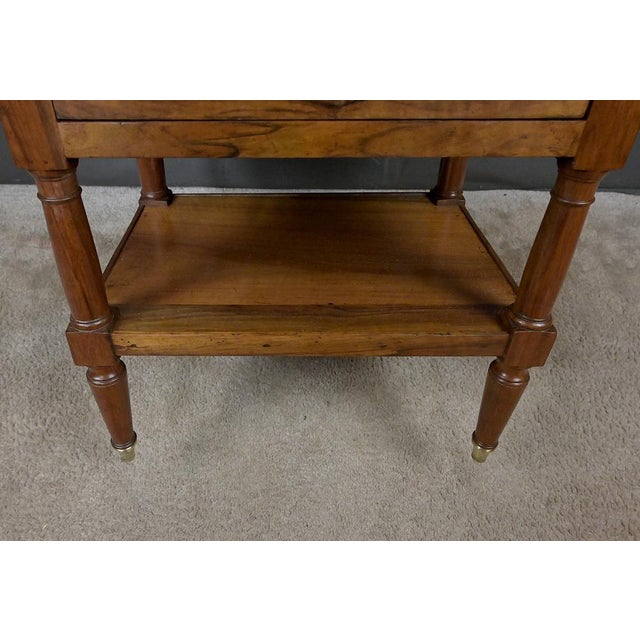 Small Louis-Philippe Walnut Side Table, 19th Century For Sale - Image 10 of 18