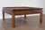 Mid-Century Modern 1950s MCM Hollywood Regency Pagoda Coffee Table With Rattan Accents For Sale - Image 3 of 13