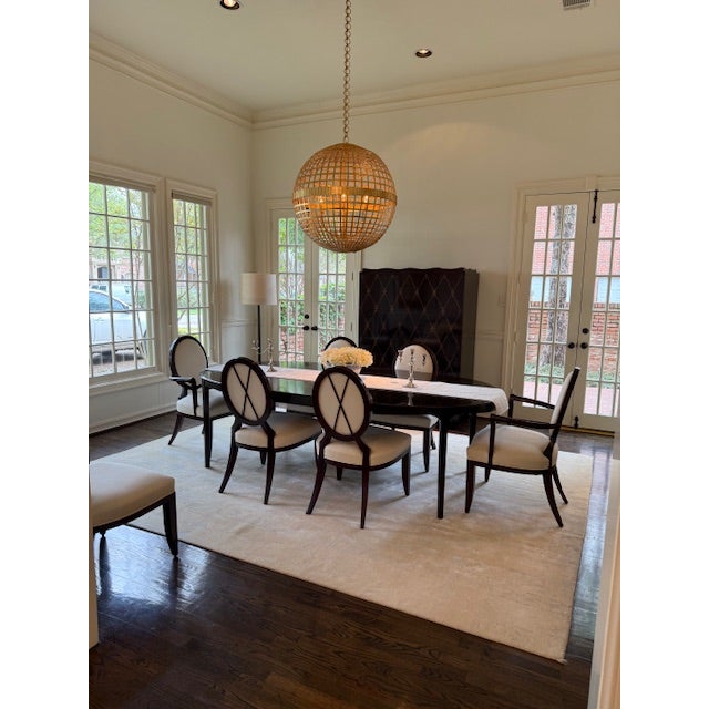 A beautifully crafted orb that lets the light shine. The striated design creates a beguiling interplay between light and...