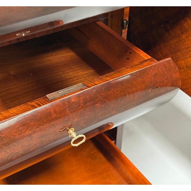 Antique Rondocubist Sideboard, Czech, 1925 For Sale - Image 16 of 17