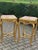 1970 French Louis XVI Gold Beech Pink Marble Tables - Pair For Sale - Image 17 of 17