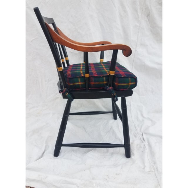 Harvard University Veritas Nichols & Stone Captain's Chair Chairish