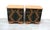 Black Art Deco Bedside Tables in Oak, Germany, 1940s, Set of 2 For Sale - Image 8 of 8
