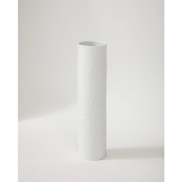 Rosenthal 1960's Modernist Porcelain Vases Collection by Rosenthal - Set of 5 For Sale - Image 4 of 12