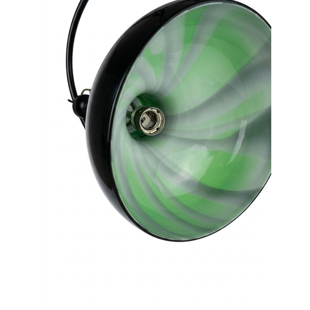 Murano Glass Pendant Light, 1970s, in Very Good conditions. Designed 1970 to 1979 Up to 250V (Europe/UK Standard).The...