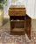 Art Deco English Bedside Table in Walnut, 1950s For Sale - Image 6 of 10