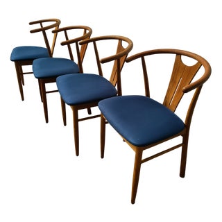 Vintage Danish Chairs, 1980, Set of 4 For Sale
