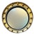 Antique Small Scale English Regency Bullseye Convex Gilt Wood Mirror, Circa 1825 For Sale