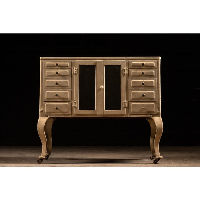 Early 20th Century Dental Cabinet in White For Sale - Image 4 of 7