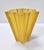 Art Deco Star Shaped Yellow Glass Vase by Pierre Davesn for Daum, 1940s For Sale - Image 13 of 13