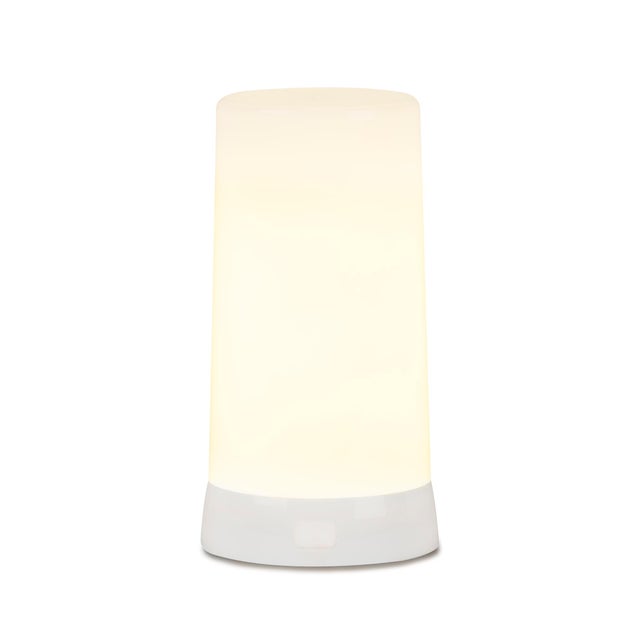 Modern LEDWhite Flickering Light Designer Candle with Remote and Magnet (Set of 2) For Sale - Image 3 of 3