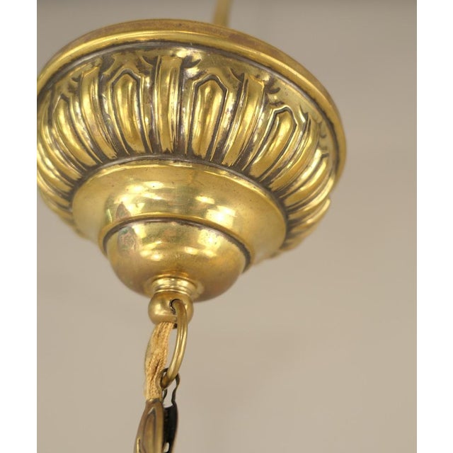 Art Nouveau Glass Rod Hanging Light, 1890s For Sale - Image 10 of 13