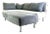 Fabric Velvet Sofa Corner by Franz Fertig For Sale