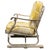 1950s Mid-Century Aluminum Patio/Outdoor Lounge Chair With Ski Legs For Sale - Image 4 of 11