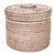 Artifacts Rattan Round Single Tissue Roll Box in White Wash For Sale In Houston - Image 6 of 6