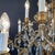 Chandelier in Gilded Iron and Crystals, 1950s For Sale - Image 9 of 11