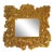 Late 20th Century One-of-a-Kind Fantasy Hollywood Regency Gilt Wall Mirror For Sale