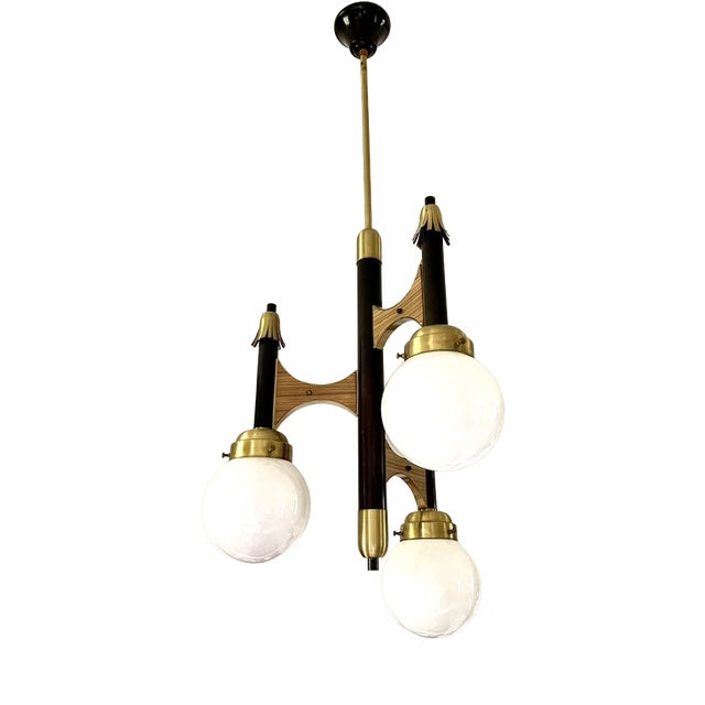 Vintage Italian Pendant Light from Targetti, 1950 For Sale