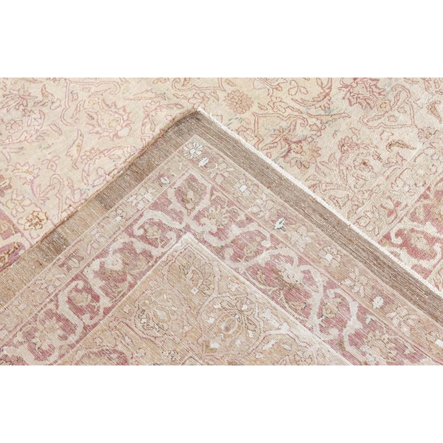 1920s 1920s Persian Kirman Rug For Sale - Image 5 of 11