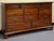 Solid cherry Chippendale style 11 drawer dresser by Pennsylvania house. Classic 18th century styling with dovetailed...