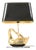 Large Hollywood Regency Swan Table Lamp from Regina, Italy, 1970s For Sale