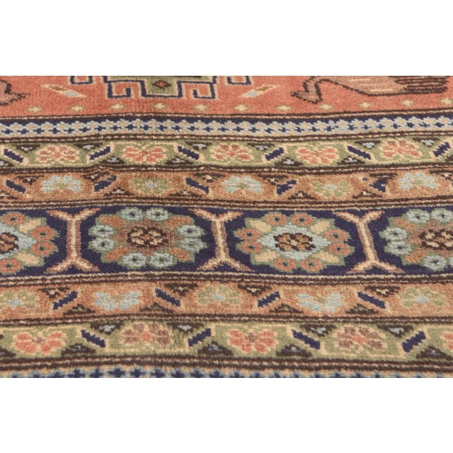 Mid 20th Century Mid 20th Century Vintage Persian Ardabil Rug - 07'04 x 10'01 For Sale - Image 5 of 9