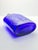 Blue 1970s Vintage Italian Cobalt Blue Glass “Cognac” Decanter Bottle For Sale - Image 8 of 8