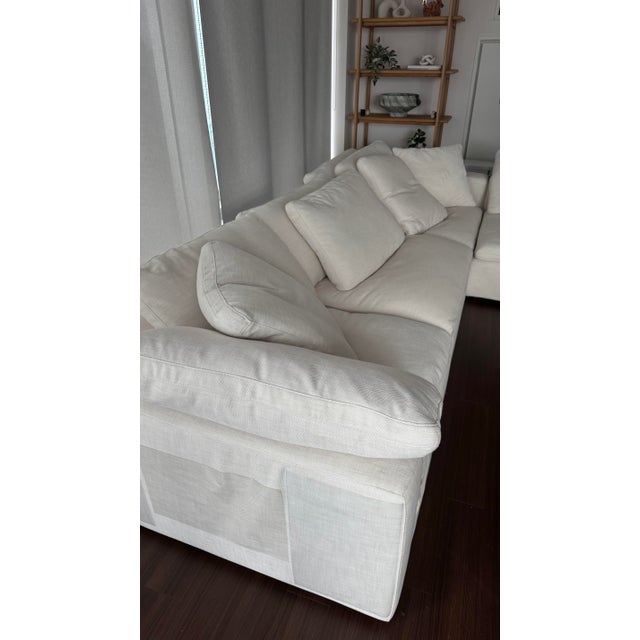 Authentic RH (Restoration Hardware) Cloud Modular Sectional — Luxe Depth — upholstered in premium Perennials Performance...