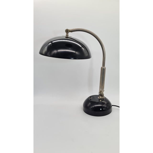 Desk Lamp by H. Busquet for Hala Zeist, 1940s For Sale - Image 9 of 14